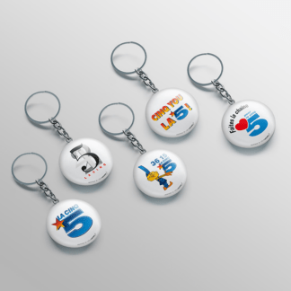 Badges porte-clés décapsuleurs (Lot de 5)</br></br><span style="color: #99cc00; border: solid 1px #99cc00; padding: 5px;">Livraison Gratuite</span>