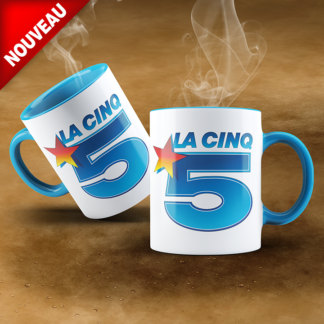 Mug couleur Logo La Cinq