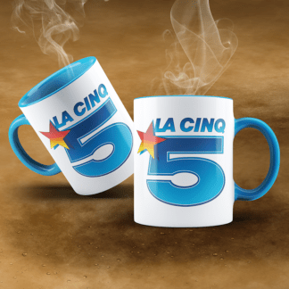 Mug couleur Logo La Cinq